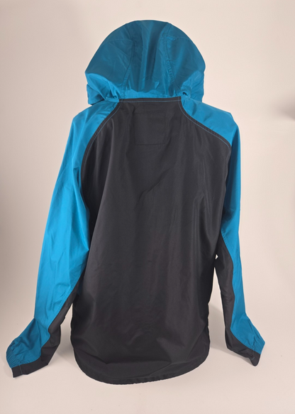 Fox Racing "Cienega" Hooded Windbreaker - sz M - Maui Blue and Black2