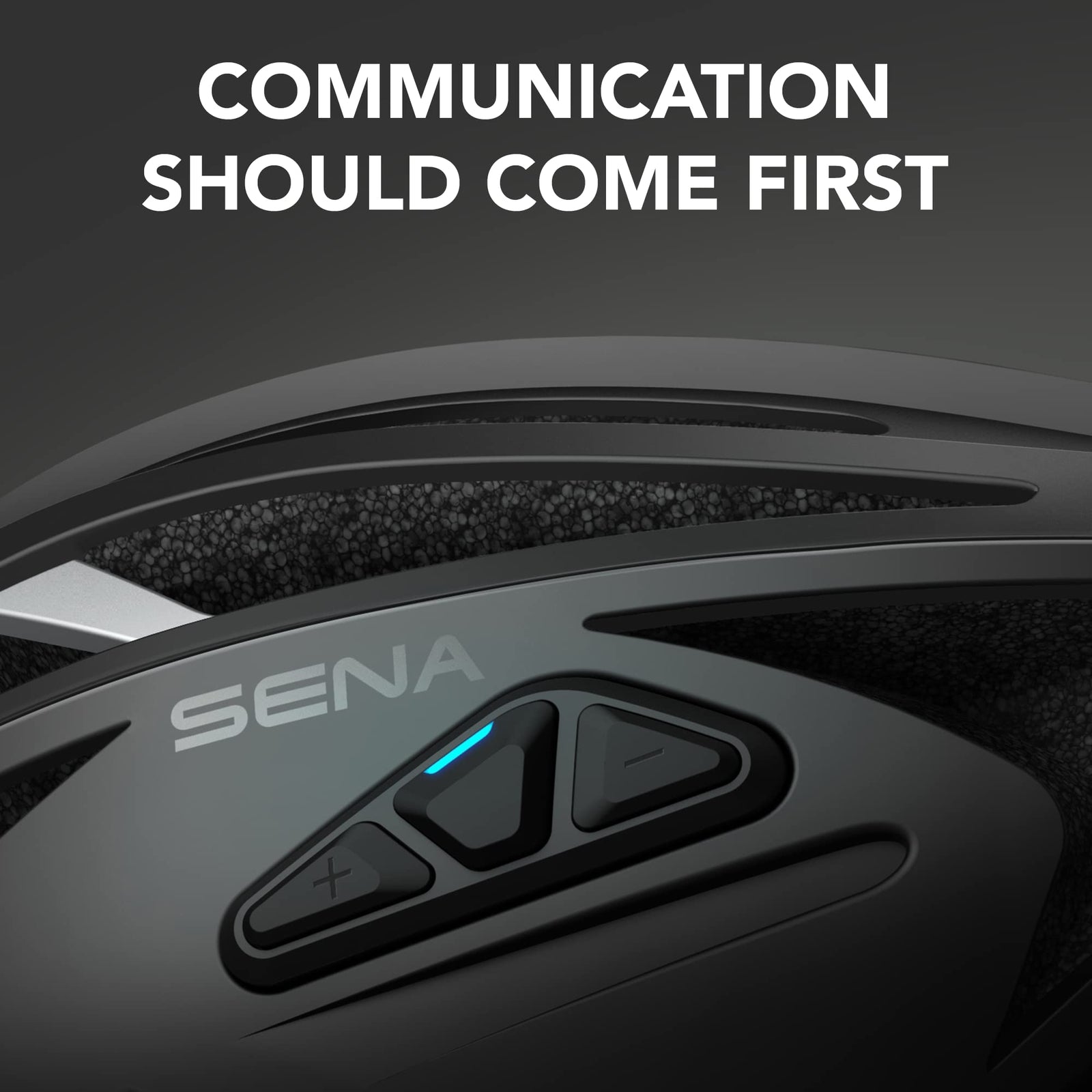 Sena R2X Smart Road Cycling Helmet with Alexa Built-in and Mesh Intercom (Matte1