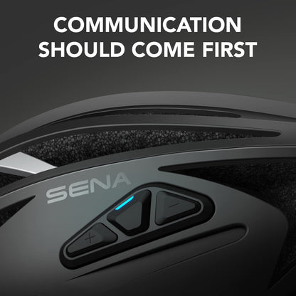 Sena R2X Smart Road Cycling Helmet with Alexa Built-in and Mesh Intercom (Matte1