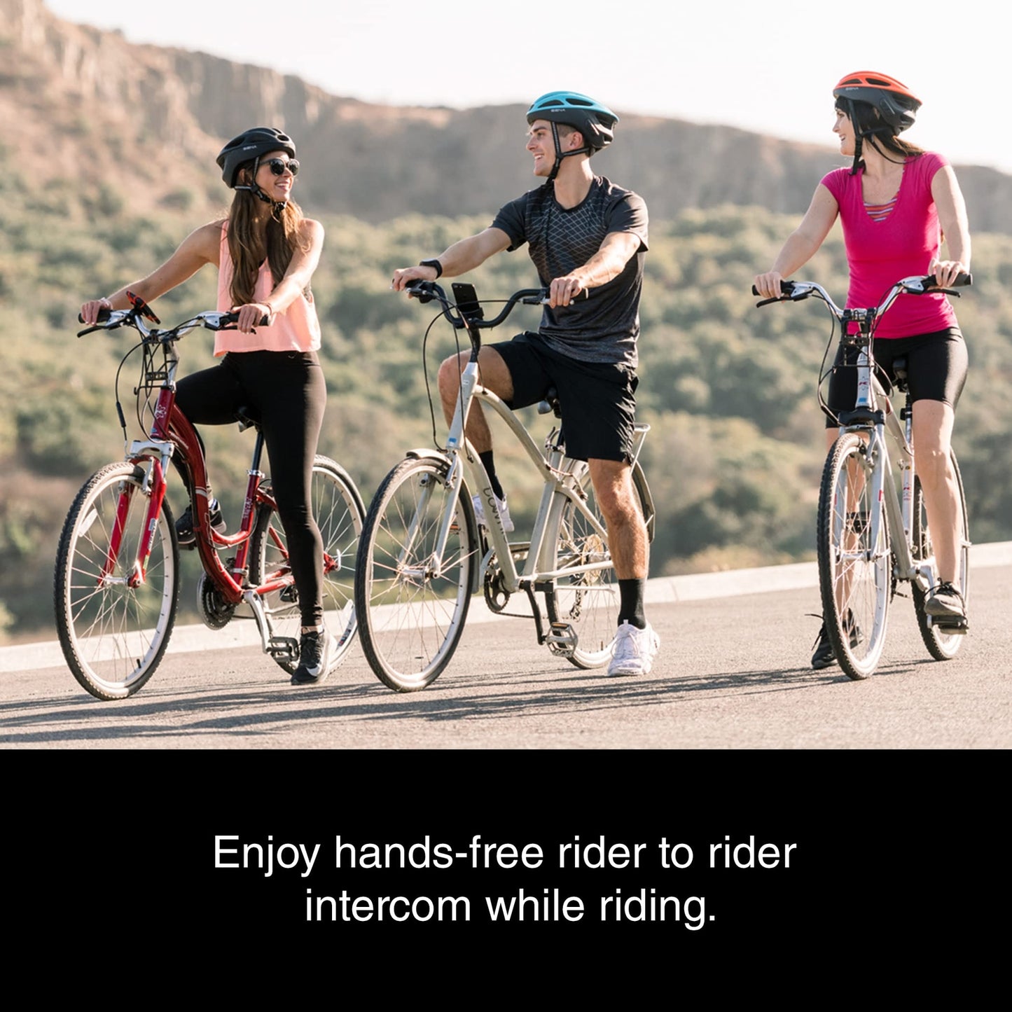 Sena R1 Smart Communications Helmet (Electric Tangerine, Small)4