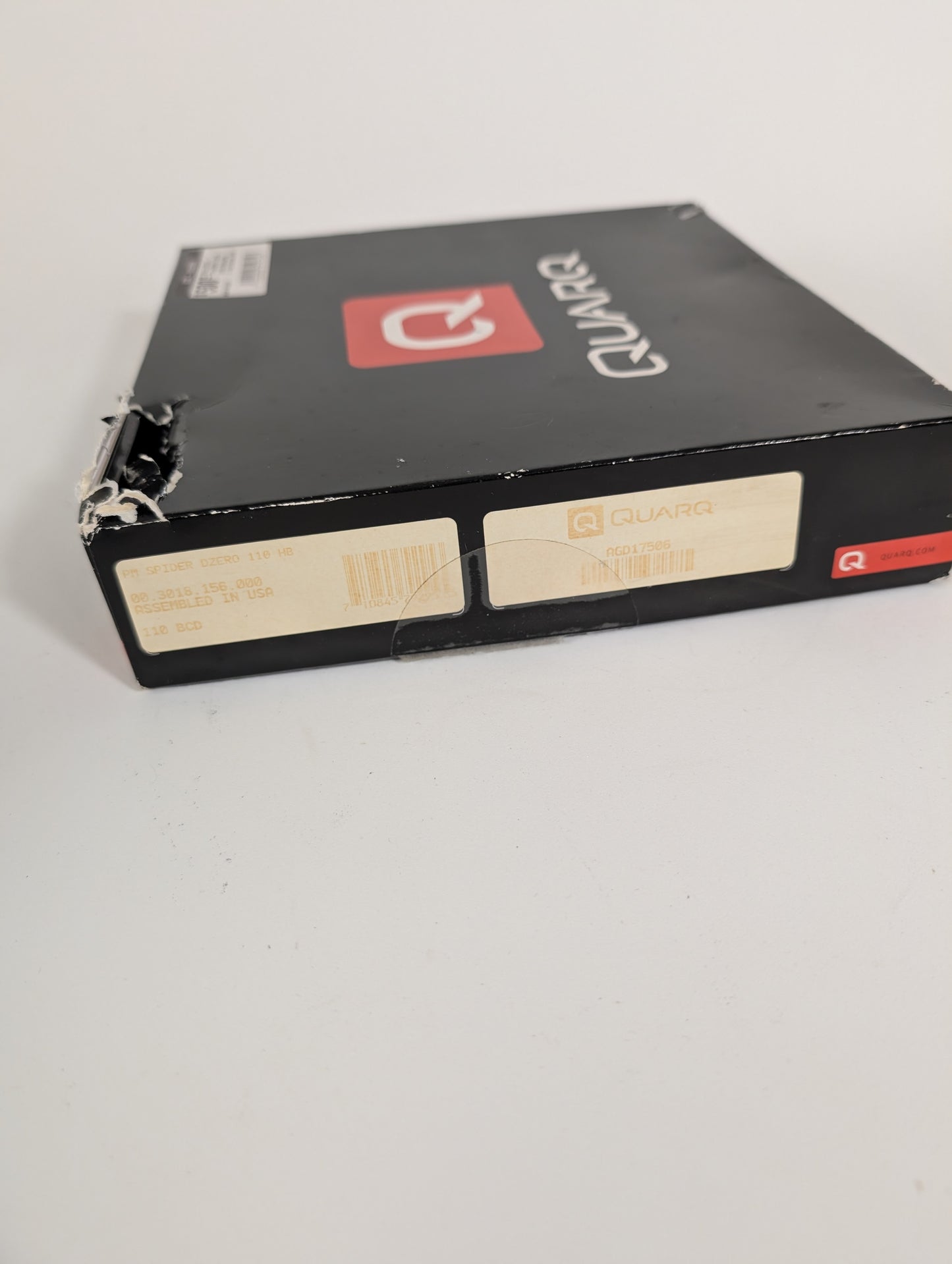 Quarq DZero PowerMeter Crank Spider Assembly, 8-bolt, Hidden bolt, 110mm BCD