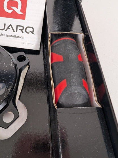 Quarq DZero PowerMeter Crank Spider Assembly, 8-bolt, Hidden bolt, 110mm BCD