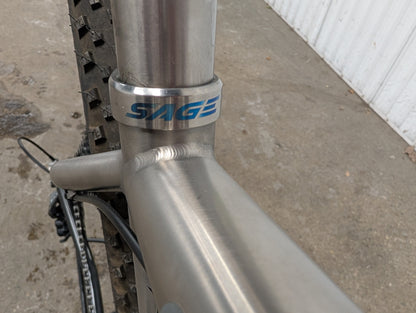 Sage Optimator Titanium Hardtail Bike – Medium – XTR 12-Speed, ENVE, Chris King