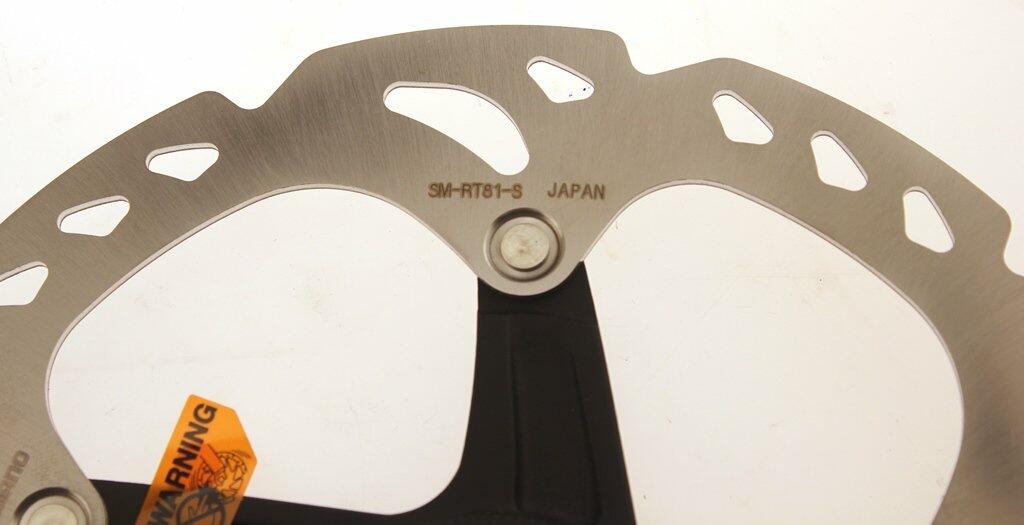 ROTOR FOR DISC-BRAKE, SM-RT81-SS 140MM, W/LOCK RING