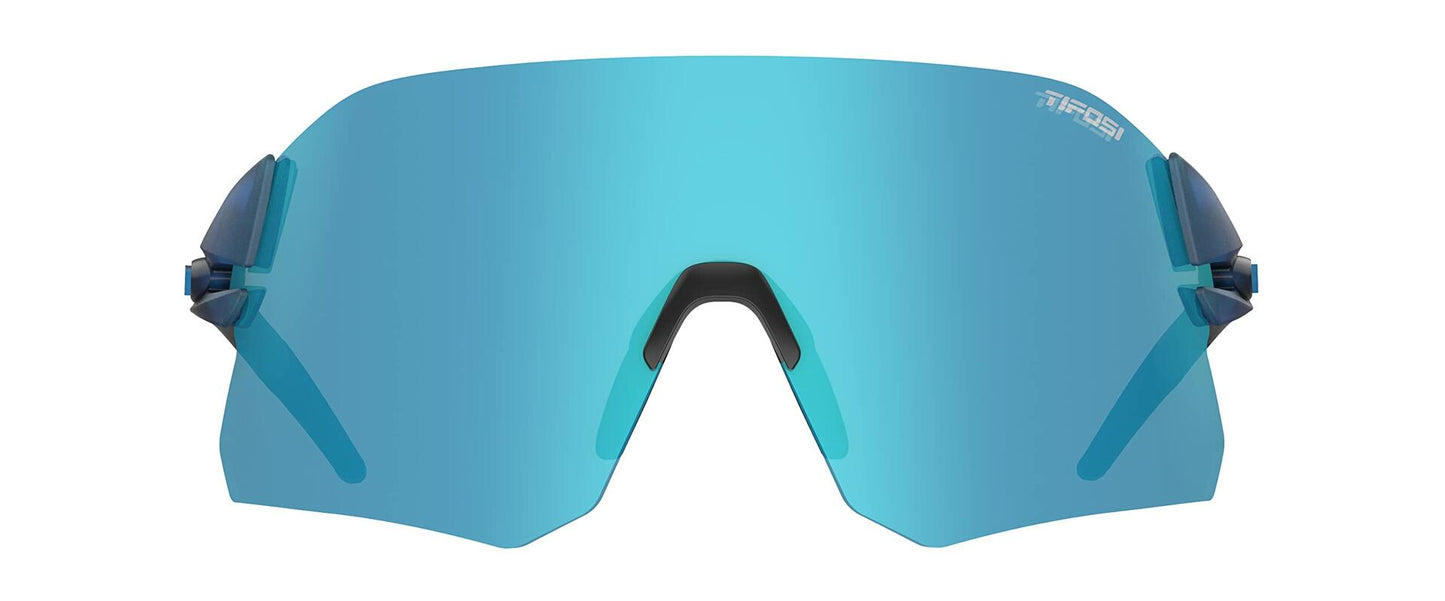 Tifosi Optics Rail Sunglasses (Crystal Blue (Clarion Blue/AC Red/Clear))
