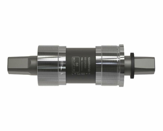 SHIMANO Square Type Bicycle Bottom Bracket - BSA 68MM, Spindle: 122.5MM -