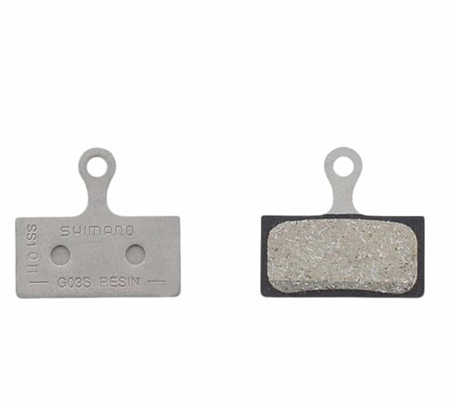 SHIMANO G05S-RX Disc Brake Pad and Spring - Resin Compound, Stainless Steel Back