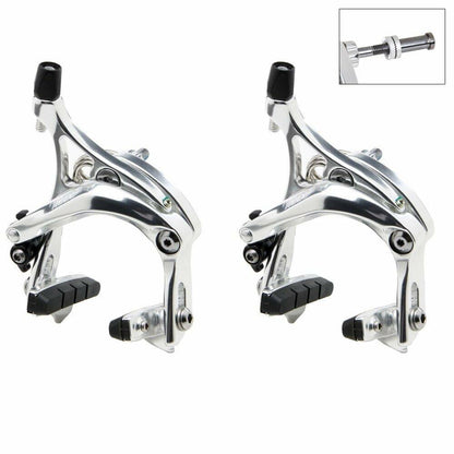 Tektro R539 Long Reach Road Brake Set, Dual Pivot, Black