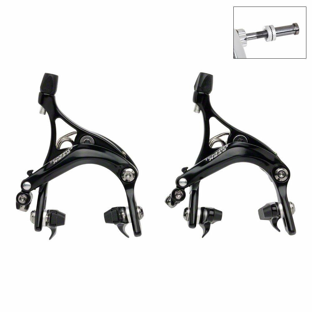 Tektro R539 Long Reach Road Brake Set, Dual Pivot, Black