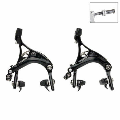Tektro R539 Long Reach Road Brake Set, Dual Pivot, Black
