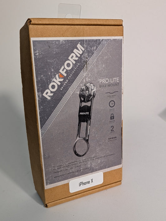 Rokform Pro Lite Stem Mount Kit for iPhone X - Black