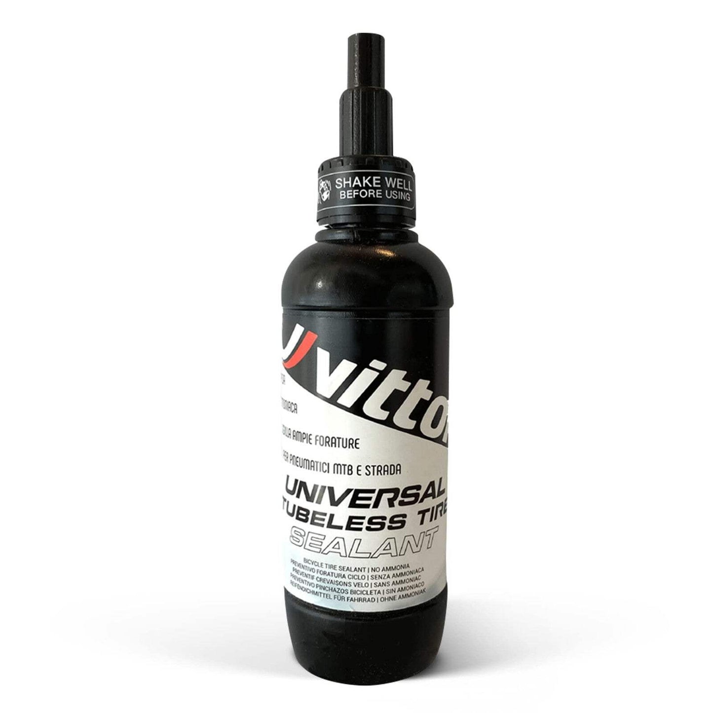 Vittoria Universal Tubeless Tire Sealant - Tubeless Bike Tire Sealant - Ammonia